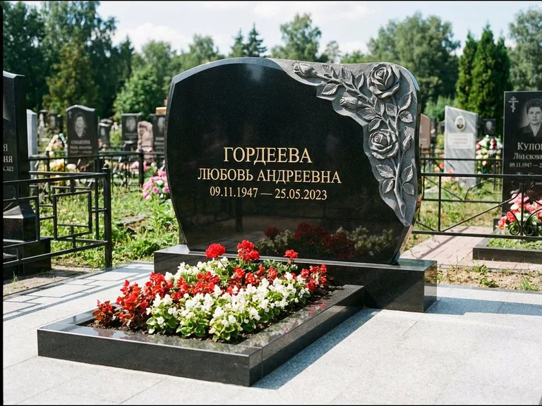 Памятник с барельефом — выполненная работа 16 в Сочи