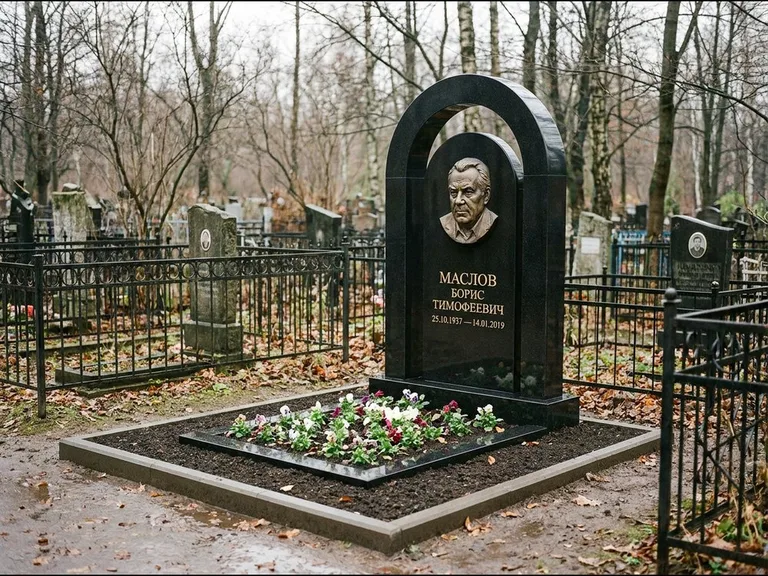 Памятник с барельефом — выполненная работа 23 в Сочи