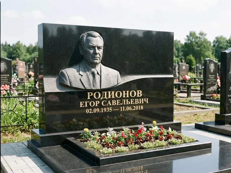 Памятник с барельефом — выполненная работа 27 в Сочи