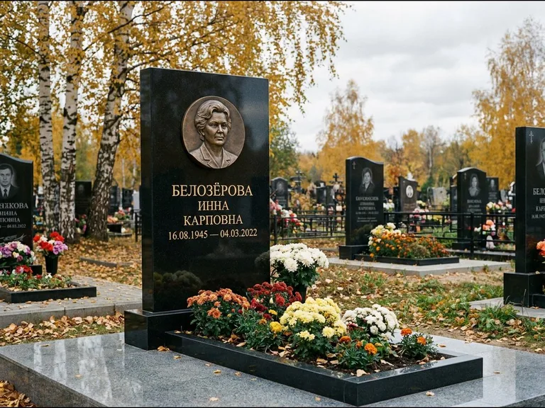 Памятник с барельефом — выполненная работа 2 в Сочи