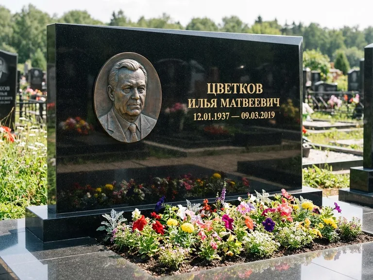 Памятник с барельефом — выполненная работа 33 в Сочи