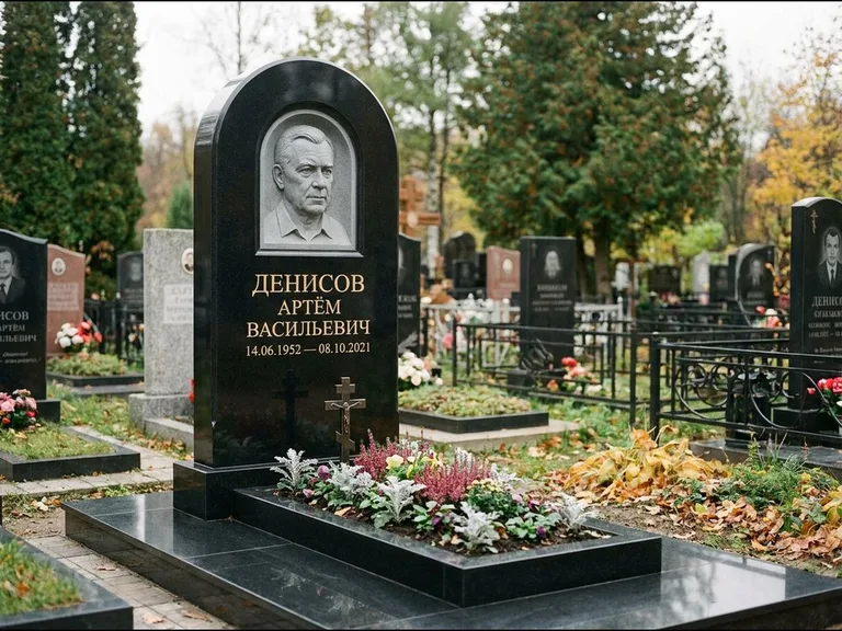 Памятник с барельефом — выполненная работа 5 в Сочи