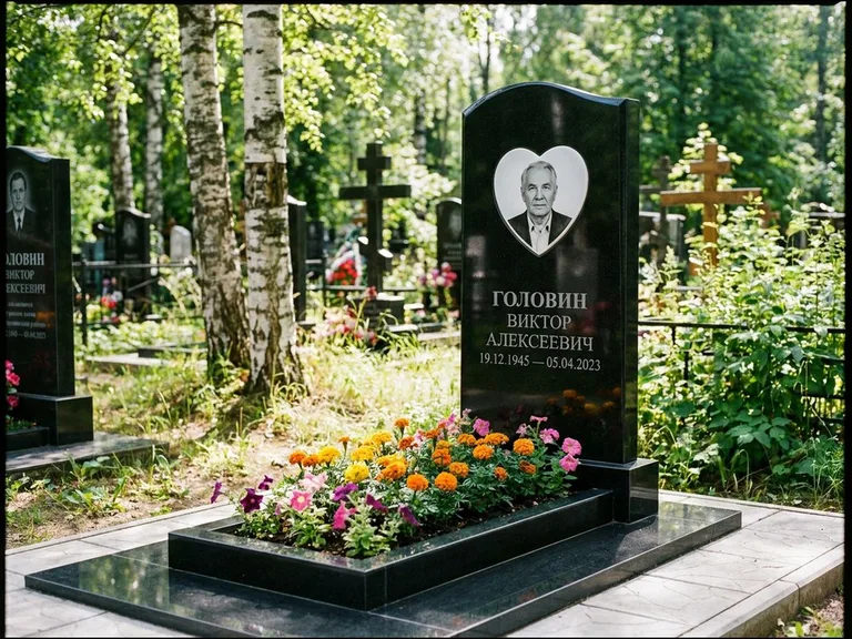 Овальный цветной портрет на керамике в Сочи