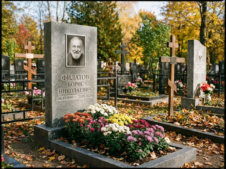 Керамический портрет с цветником в Сочи