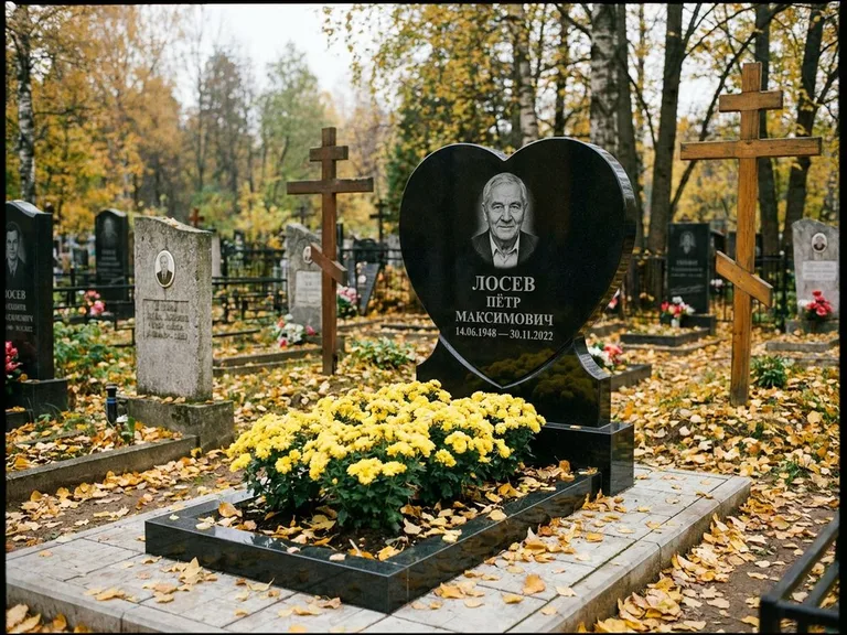 Керамический портрет пожилой женщины в Сочи