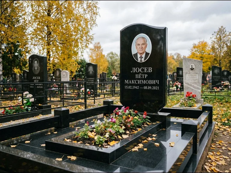 Керамический портрет — работа «Лосев» в Сочи