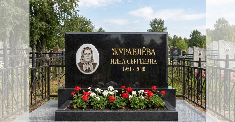 Памятник с художественной гравировкой, Памятники мастерской «Мастер Каменев» на кладбищах Москвы