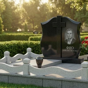 Православный вертикальный памятник - ПН490