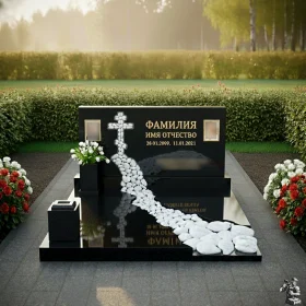 Горизонтальный памятник гранит/мрамор - ПН552