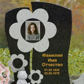 Памятник комбинированный вертикальный светский - П241