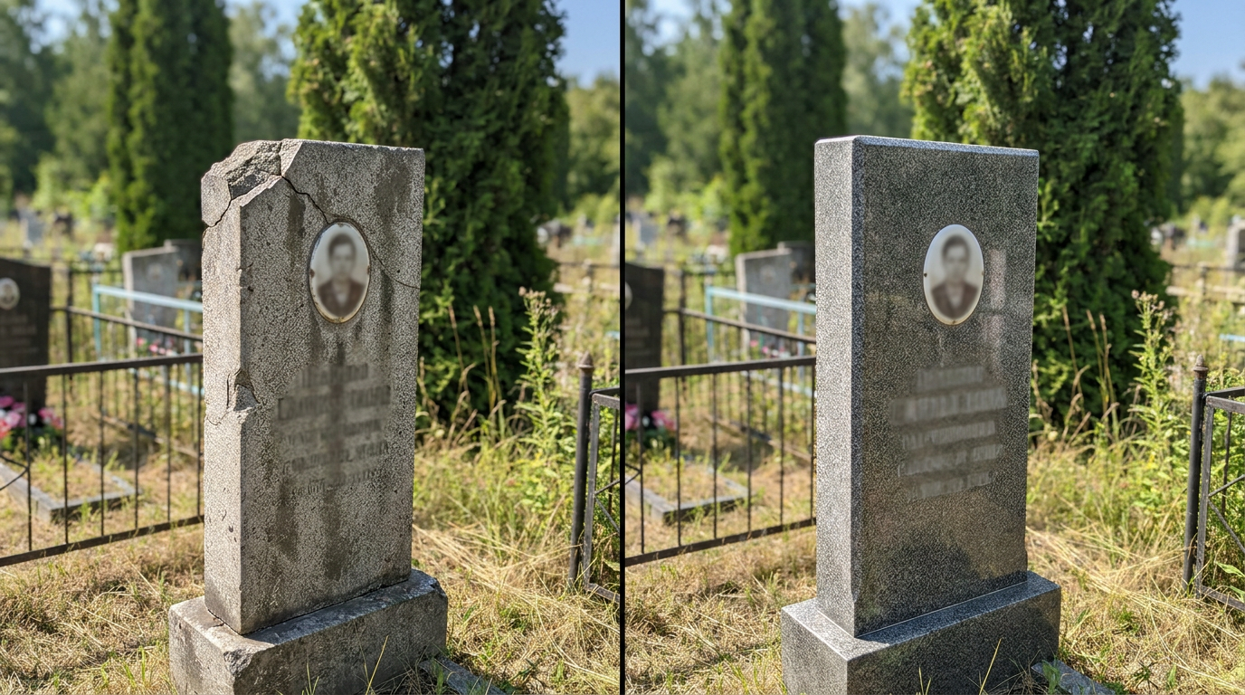 Реставрация памятника в Сочи — пример 3