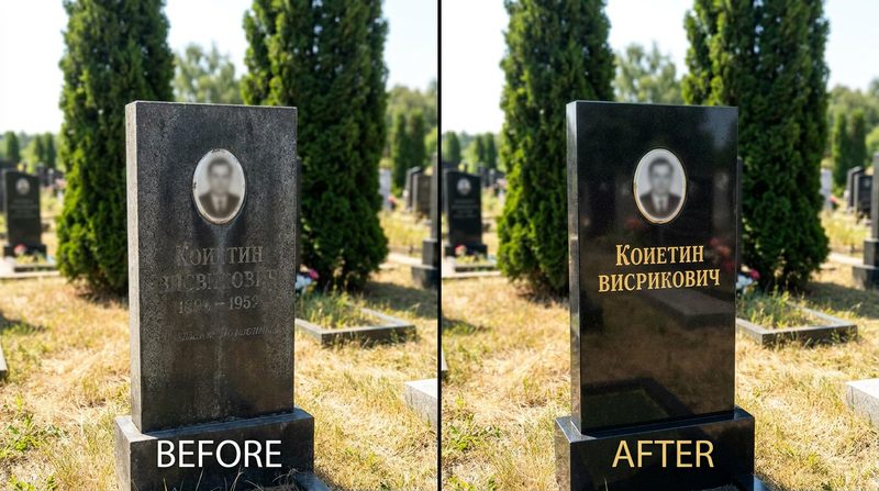 Реставрация памятника в Сочи — пример 2