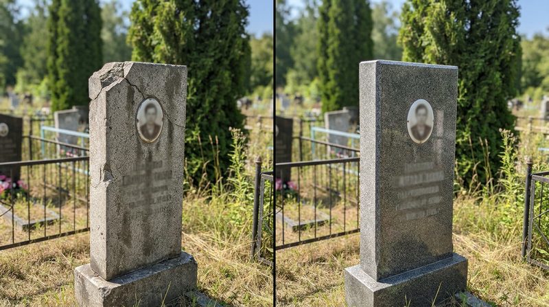 Реставрация памятника в Сочи — пример 3